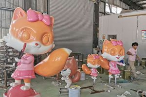玻璃钢雕塑上用什么油漆